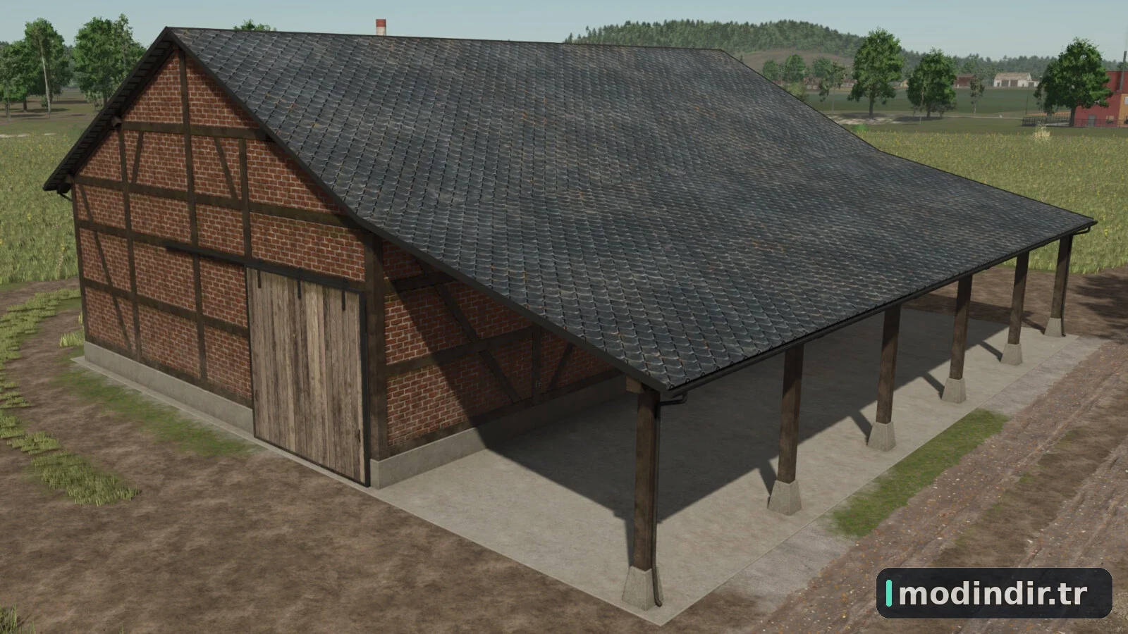 Half-Timbered Barn V1.0