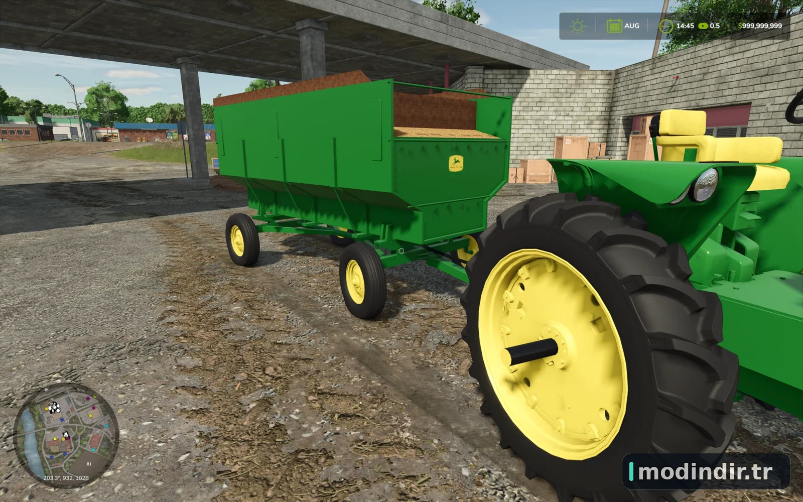 John Deere Barge Wagon V1.0