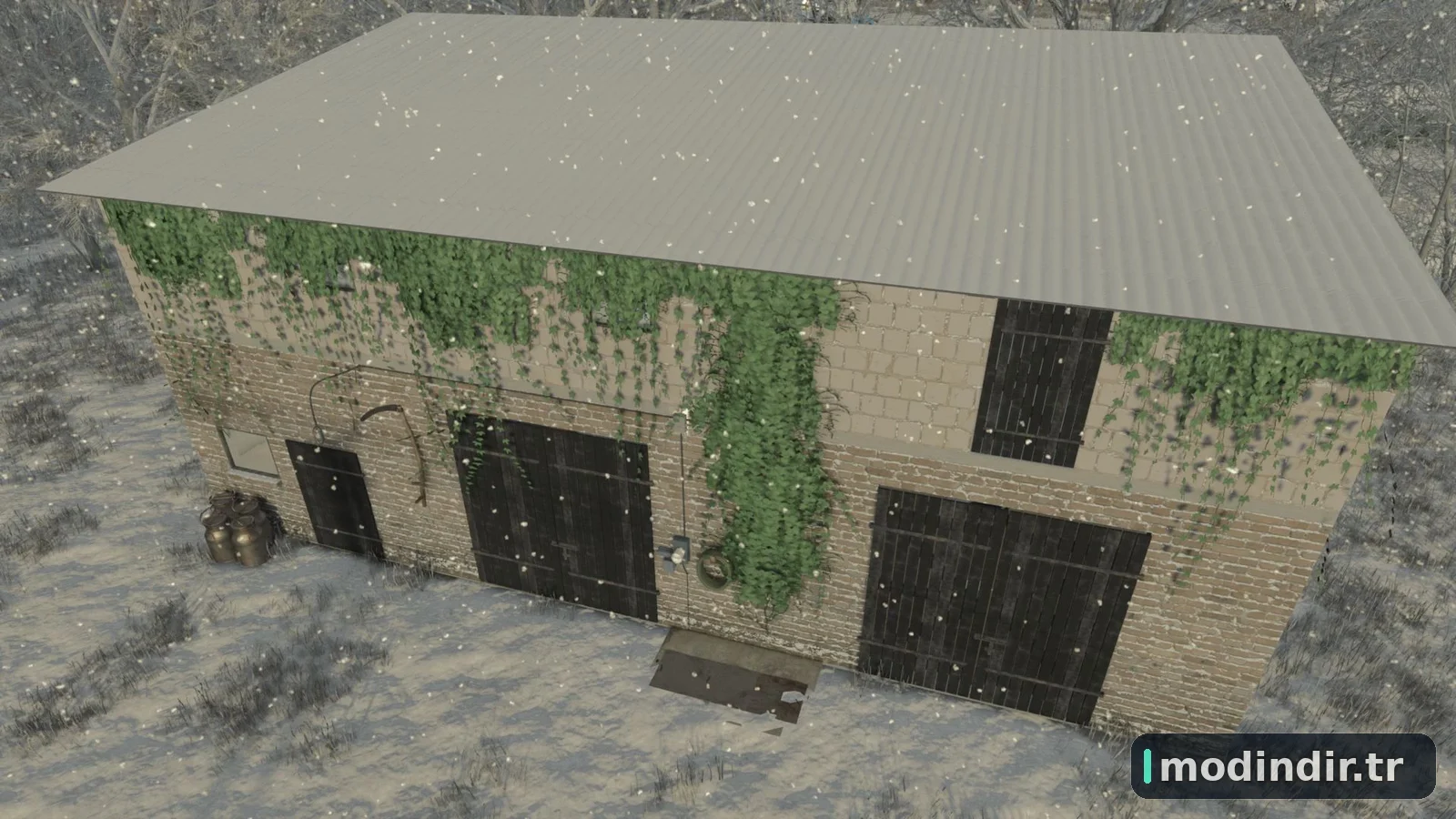 Small Cowshed With Garage V1.0