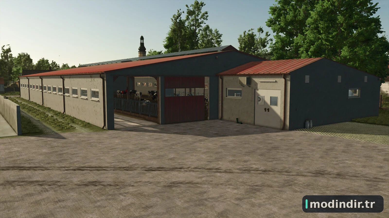 Modern Cow Barn And Garage Pack V1.0