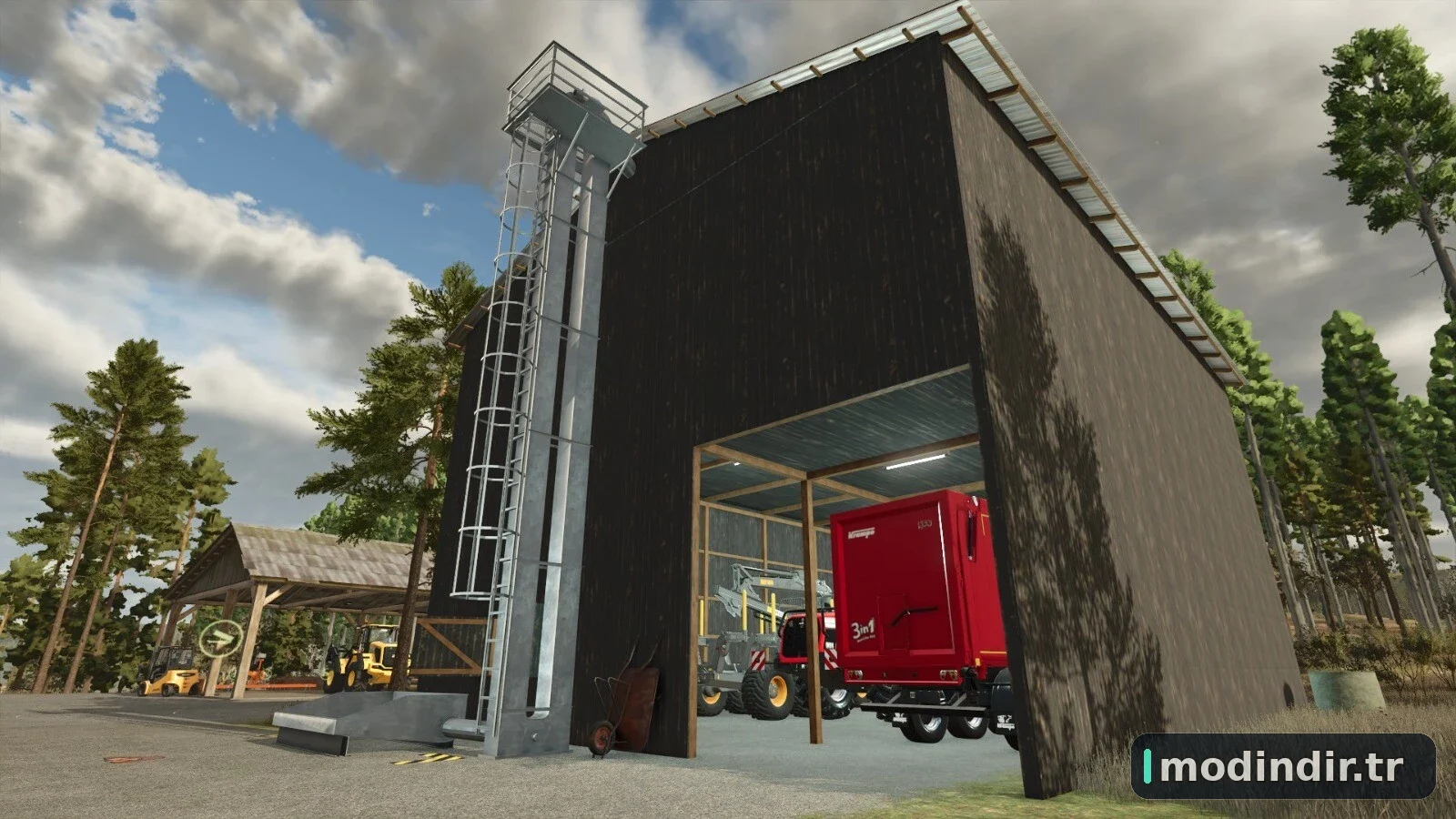 Silo For Wood Chips And Straw V1.0