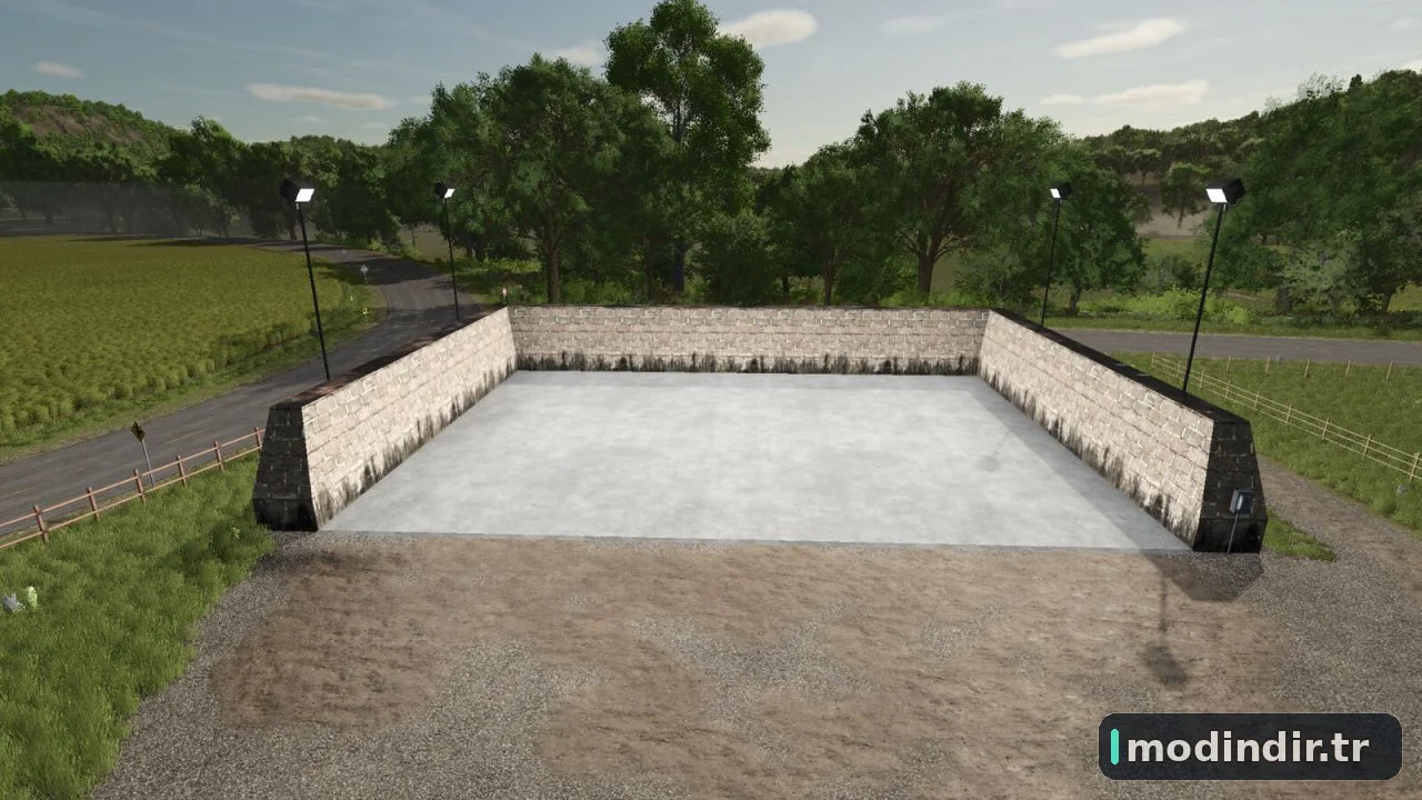 Lighted Bunker Silo V1.0