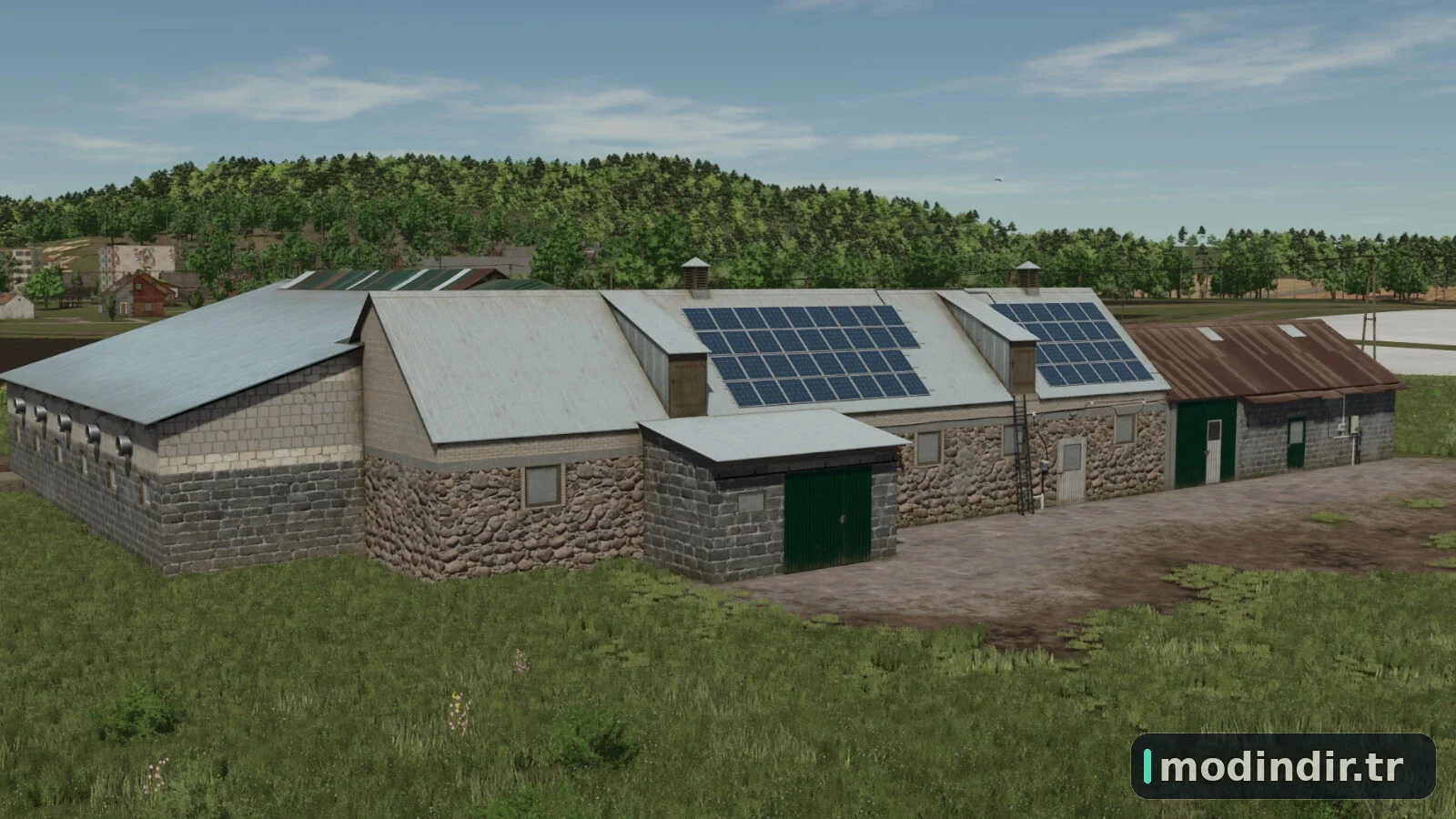 Pack Of Large Cowsheds v1.1