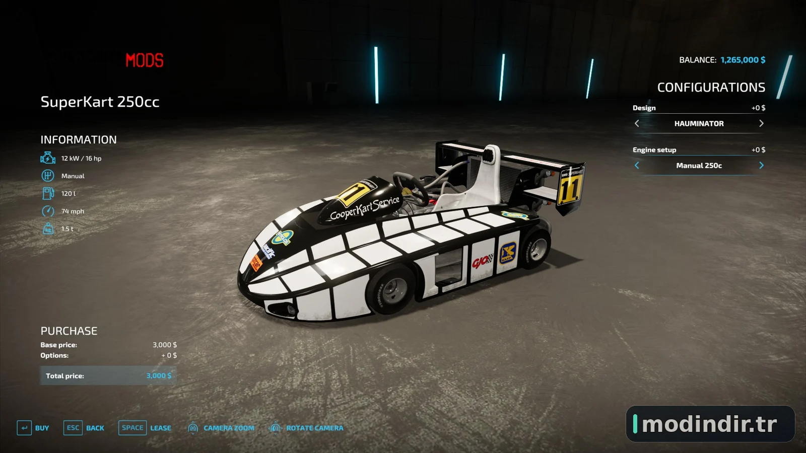 Supercart 250cc V1.0