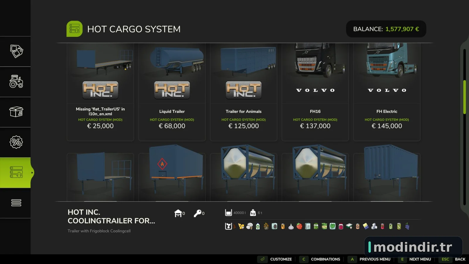 HoT Cargo System 25 V1.2.5.2