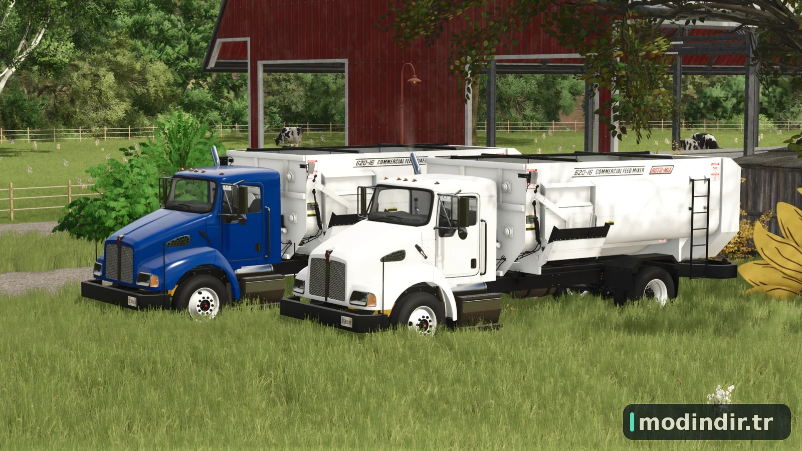 Kenworth T300 With Roto-Mix 620-16 V1.0
