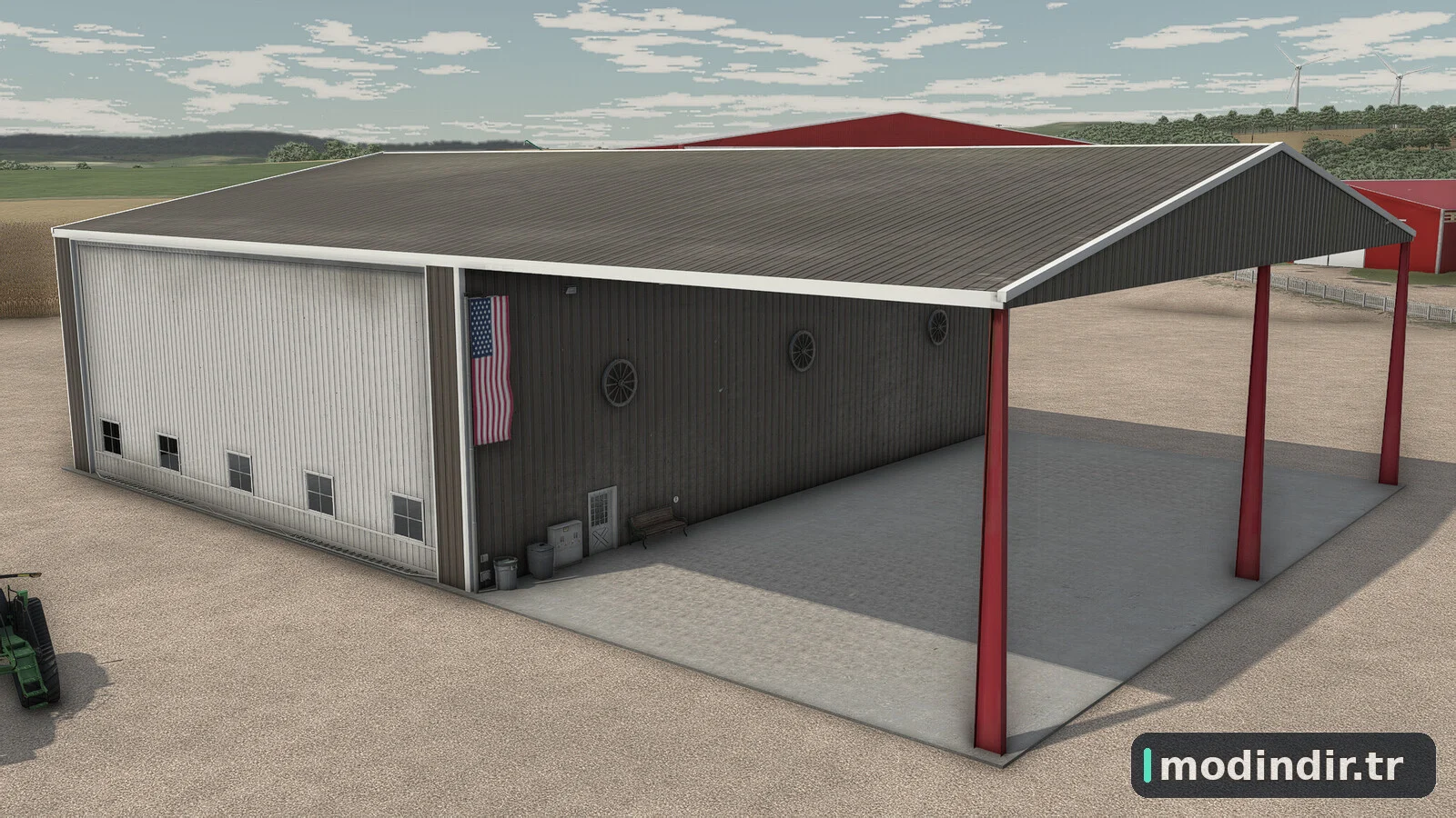 Large Drive Thru Shed V1.0
