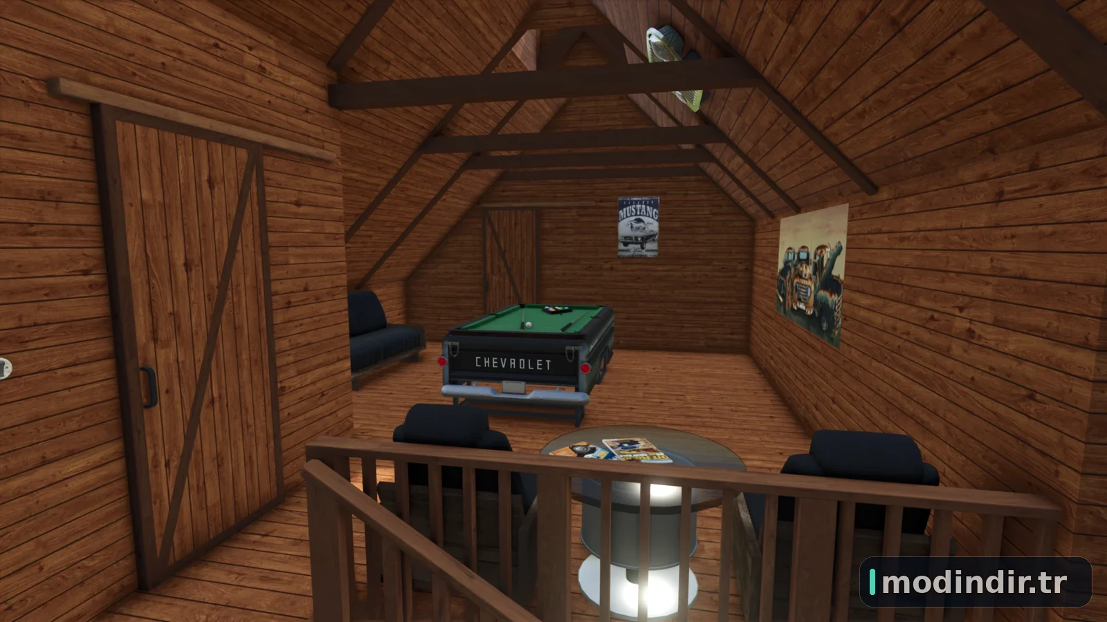 American-style Wooden Garage V1.0
