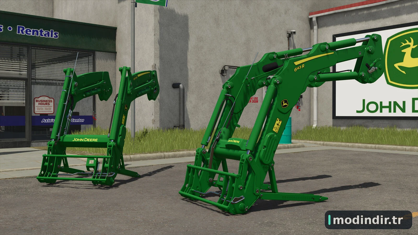 John Deere Frontloader Pack 603R / 643R V1.0