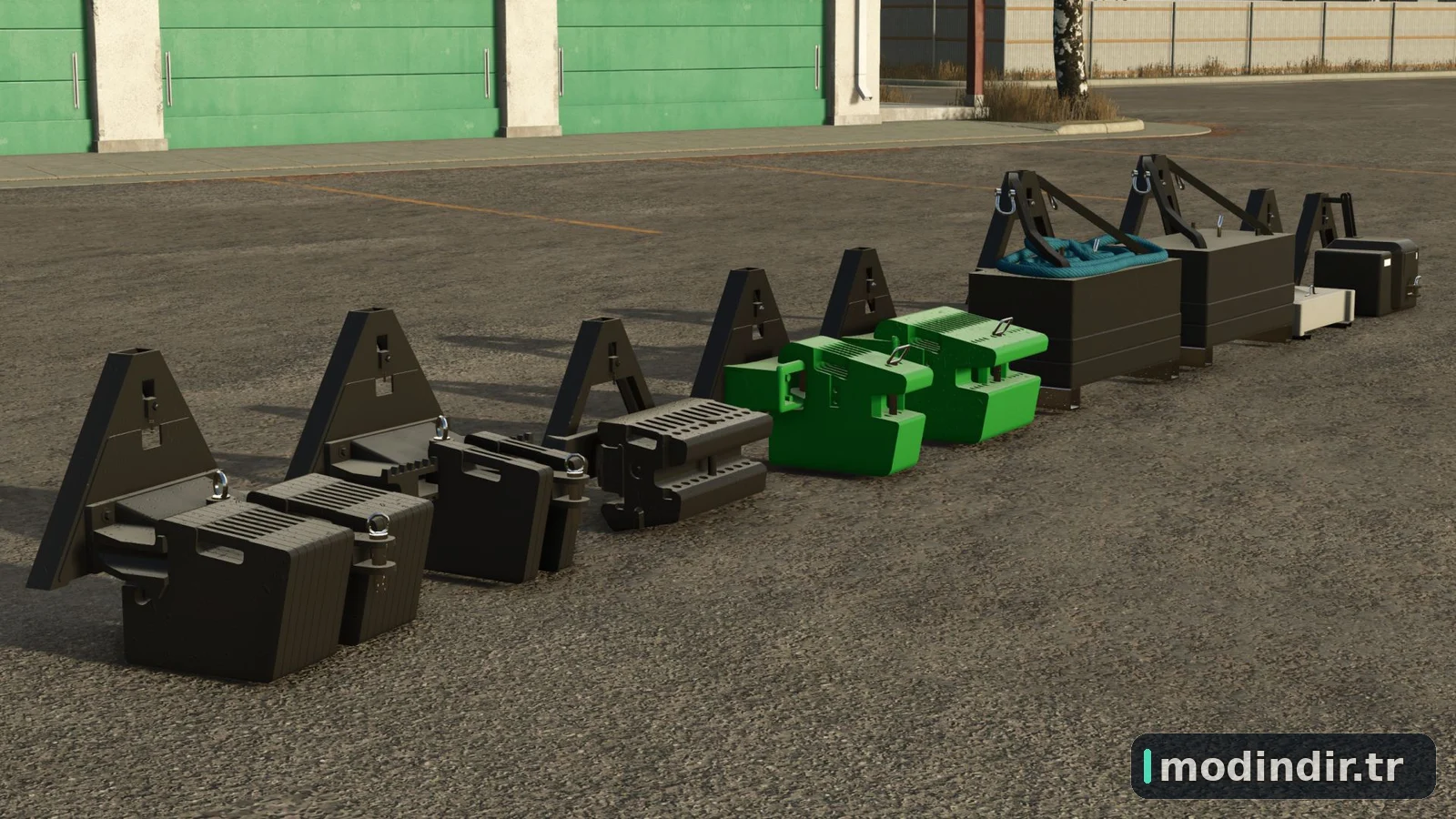 Weights pack for tractor triangle V1.0