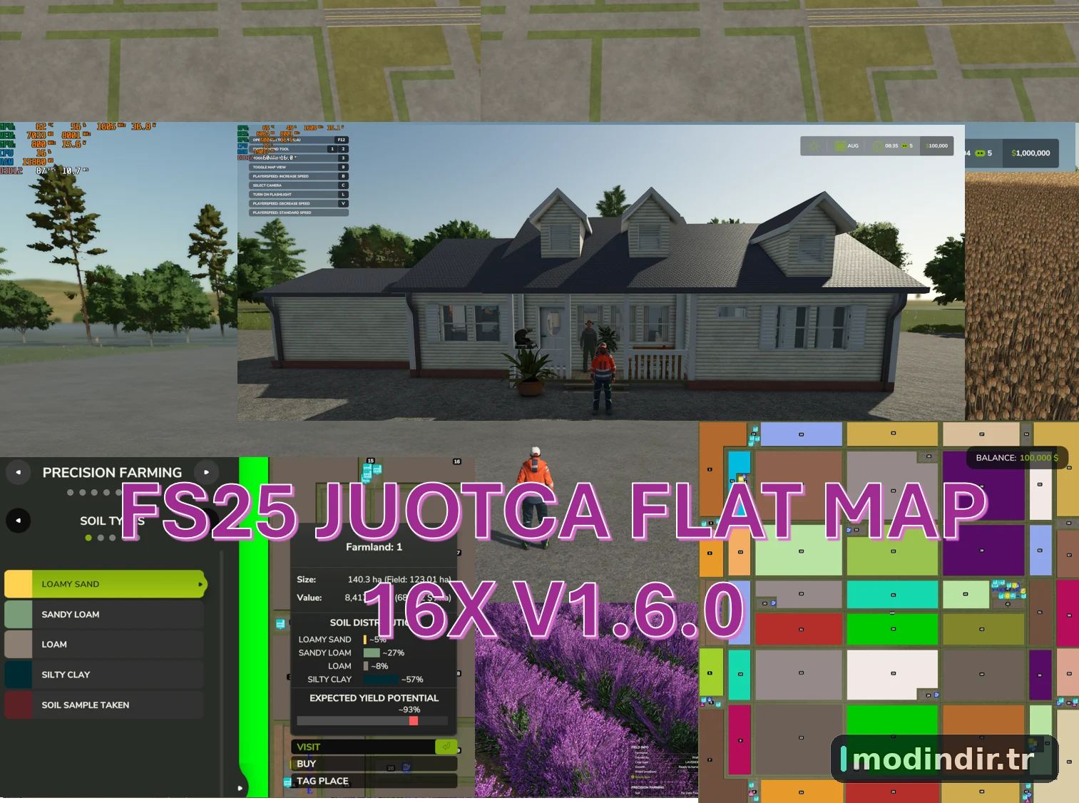 Juotca Flat Map 16X V1.6