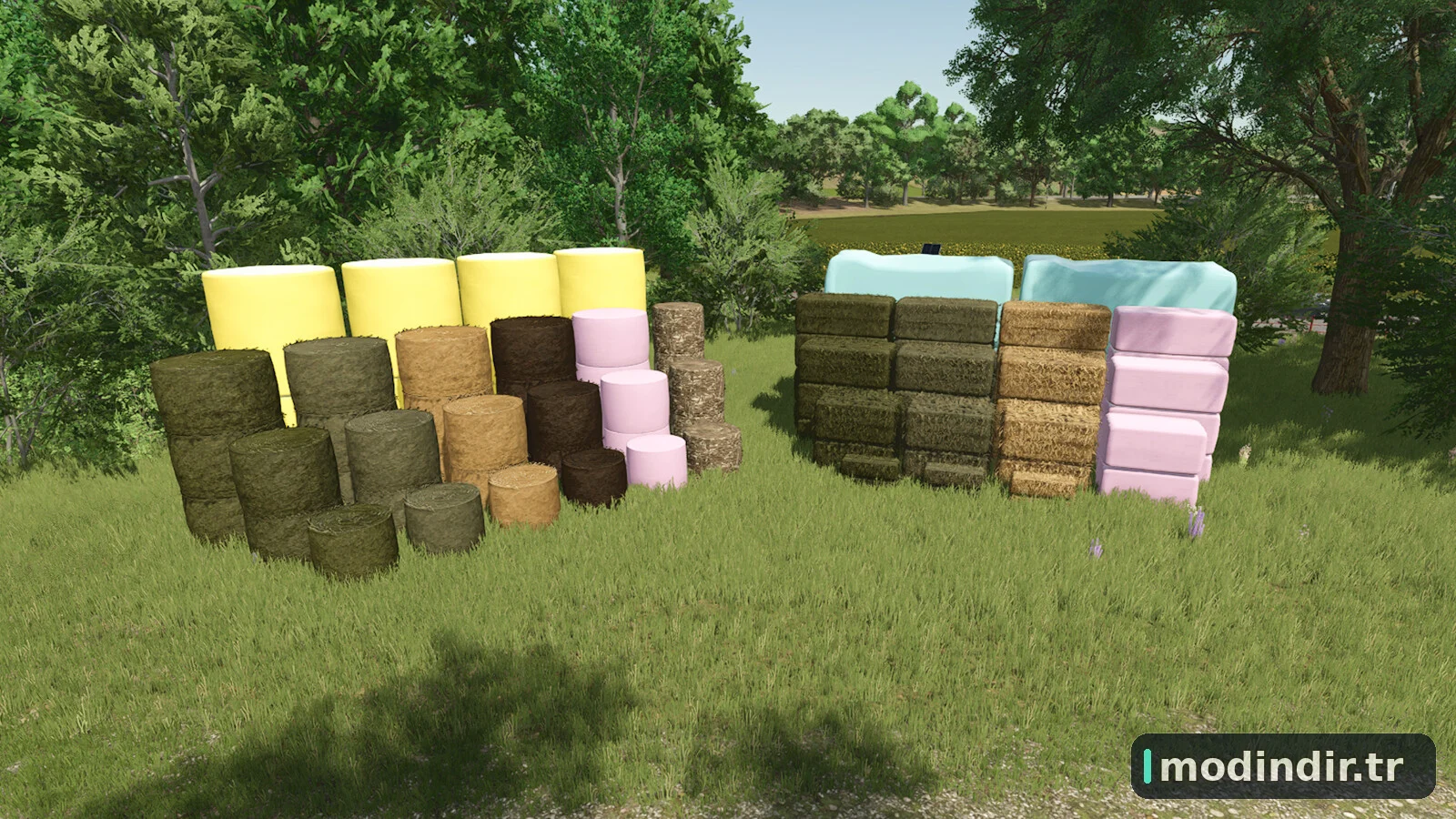 Large Stack Of Bales V1.0
