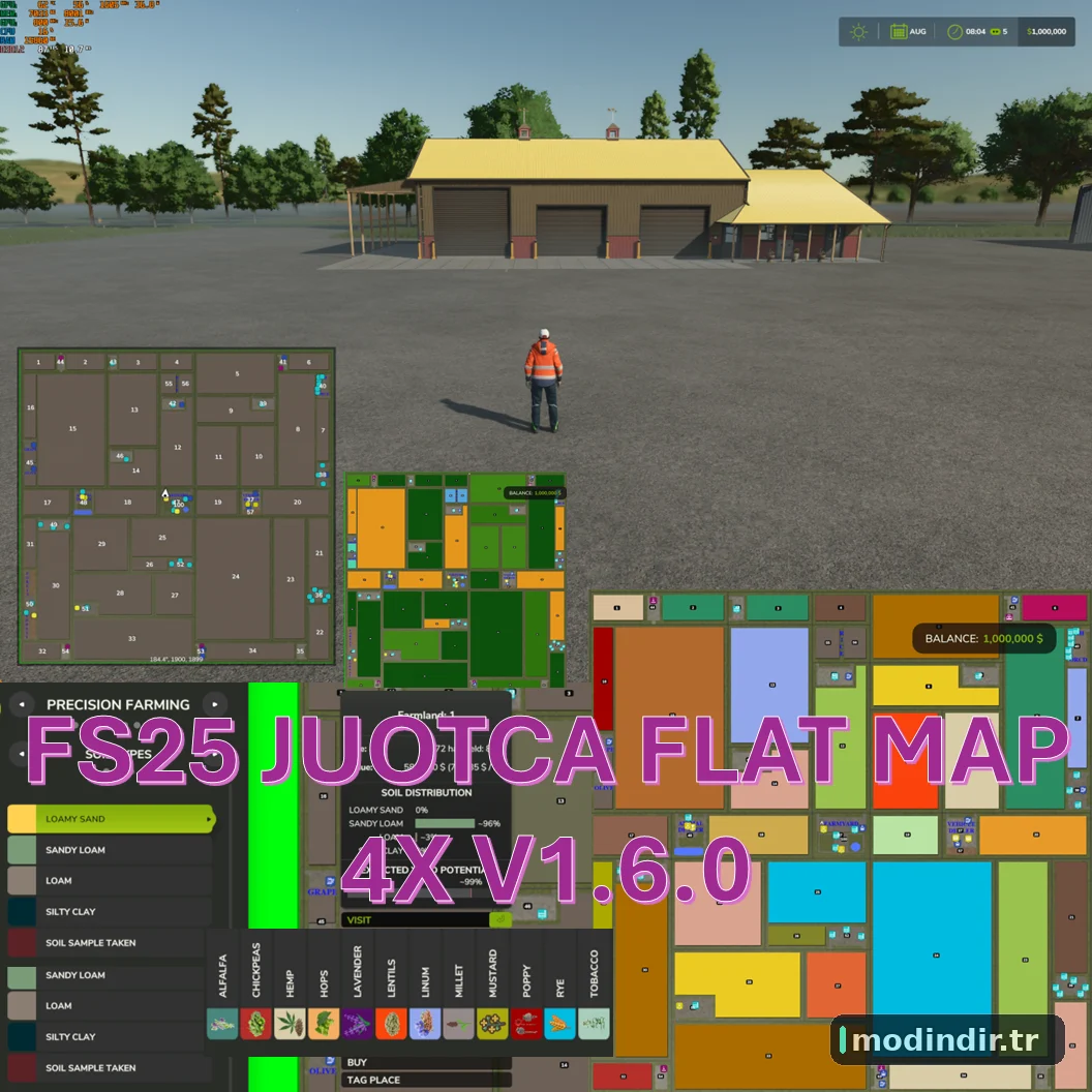 Juotca Flat Map 4X V1.6