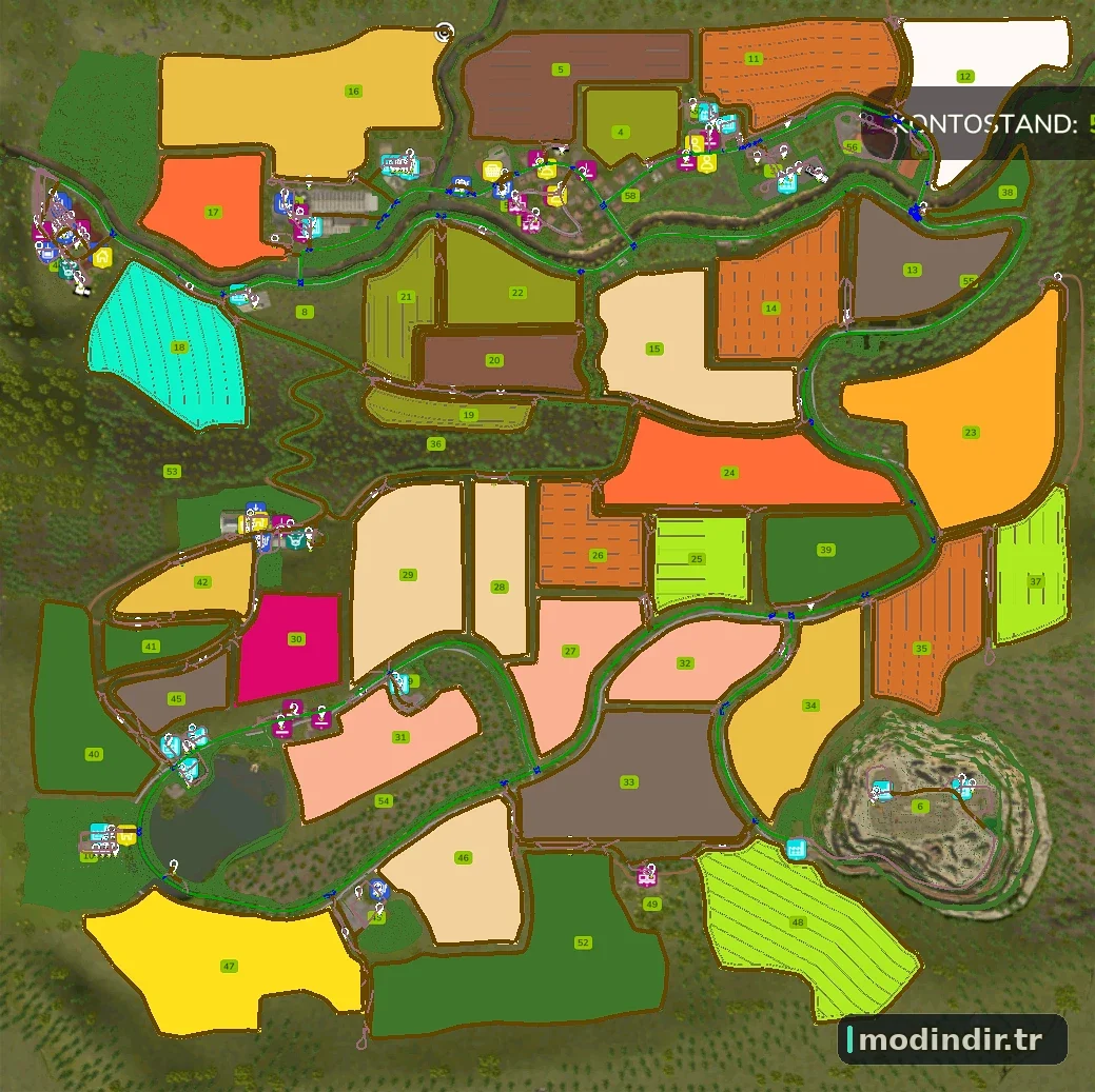 AutoDrive for the map Bergblick V1.0.5