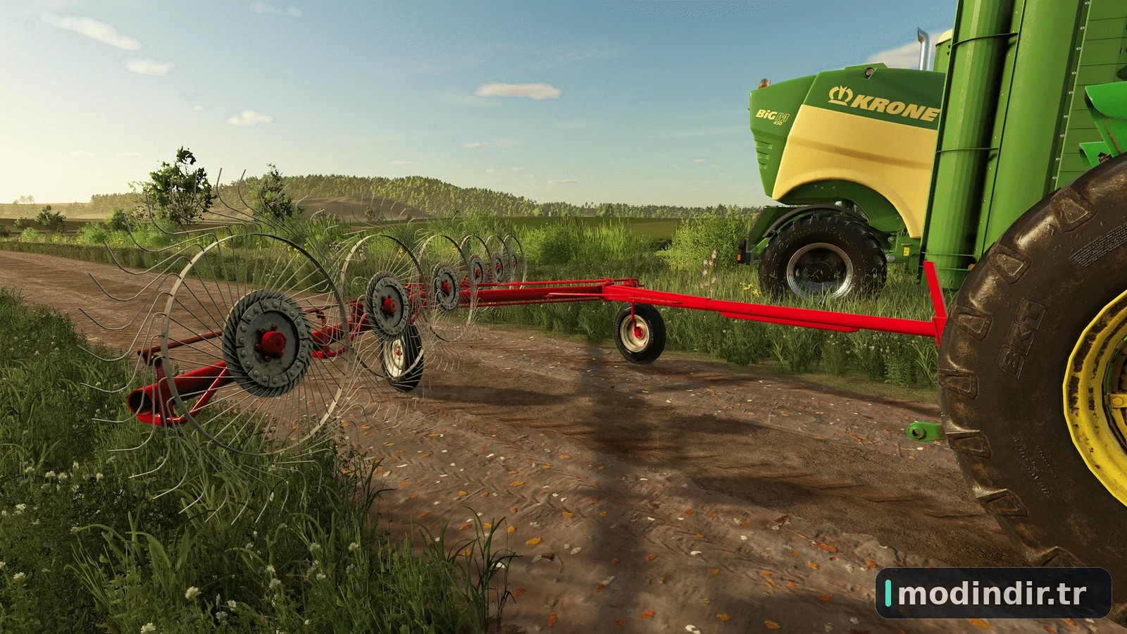 1978 6 wheel hay windrower V1.0