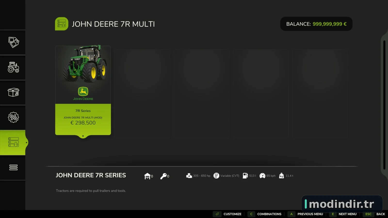 John Deere 7R Multicolor V1.0.2