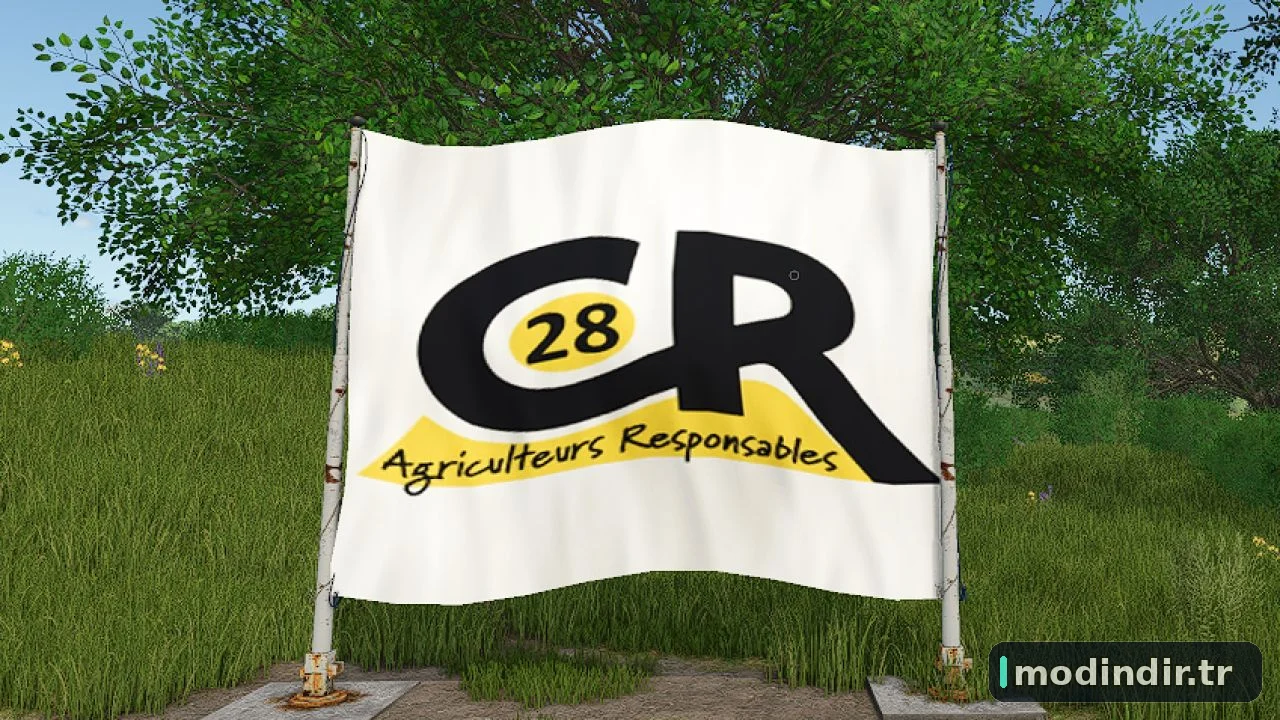 Placeable Rural Coordination 28 Flag V1.0