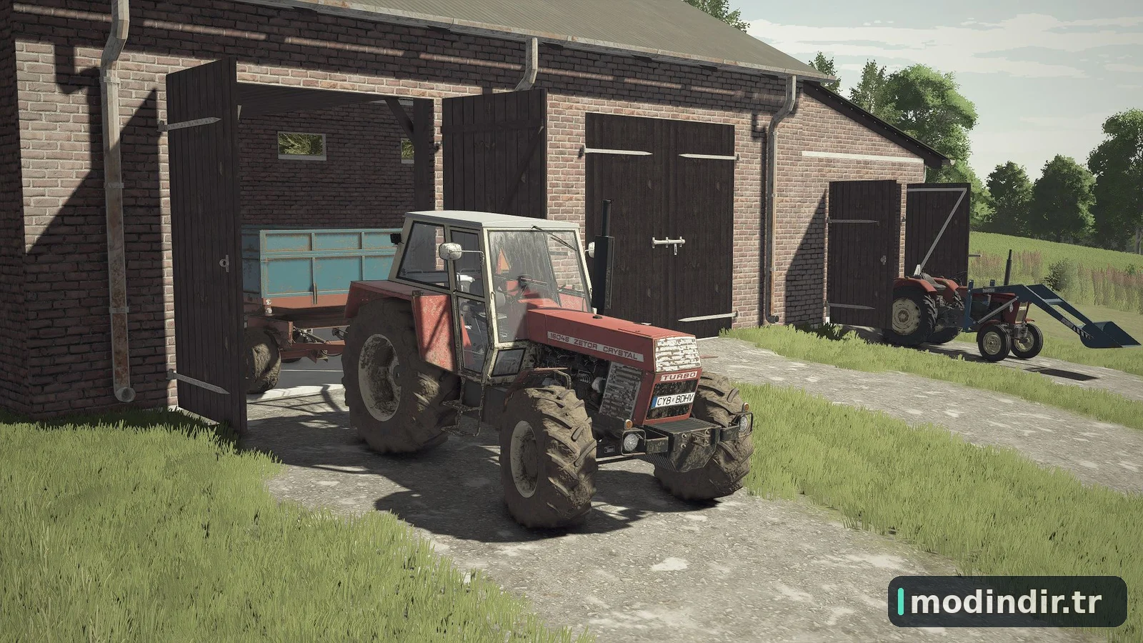 Medium Polish Shed With Garage V1.0