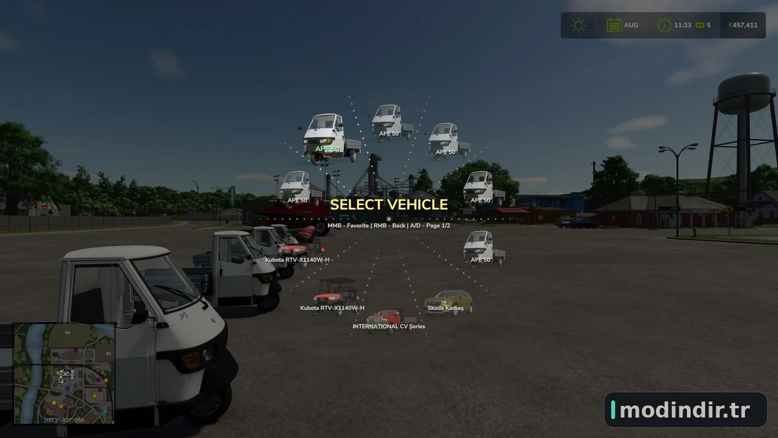 Radial Vehicle Switcher V1.1