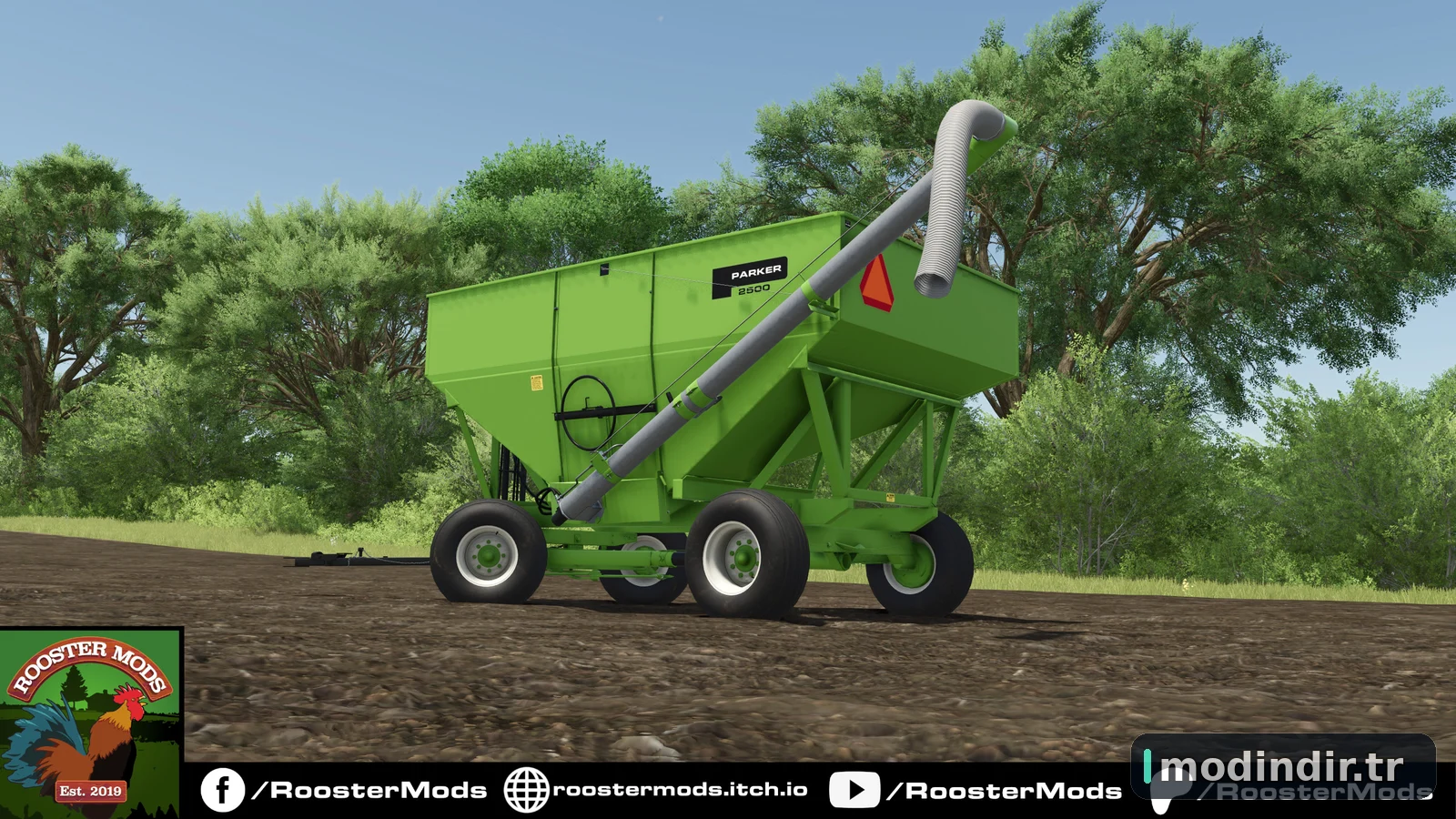 Parker 1400 Auger System on 2500 Gravity Wagon V1.0