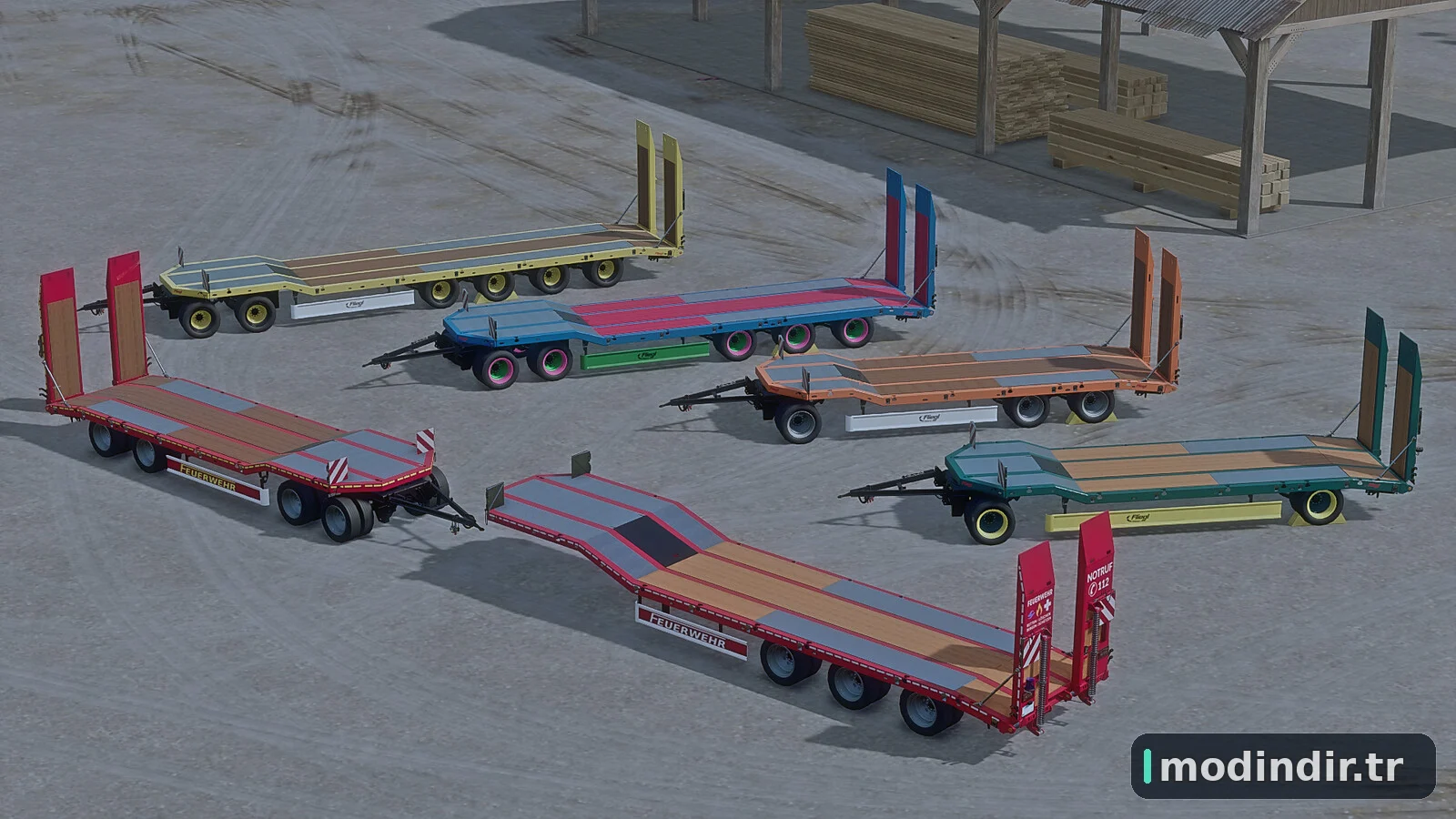 Fliegl Lowloader Pack V1.0.0.1