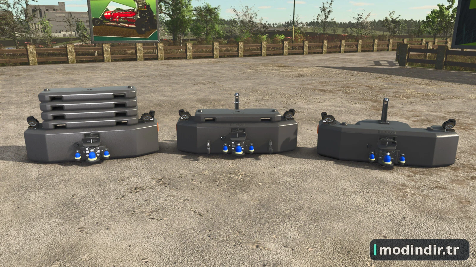 Hi-Vis LED-Lights Tractor Front Weight V1.0.2