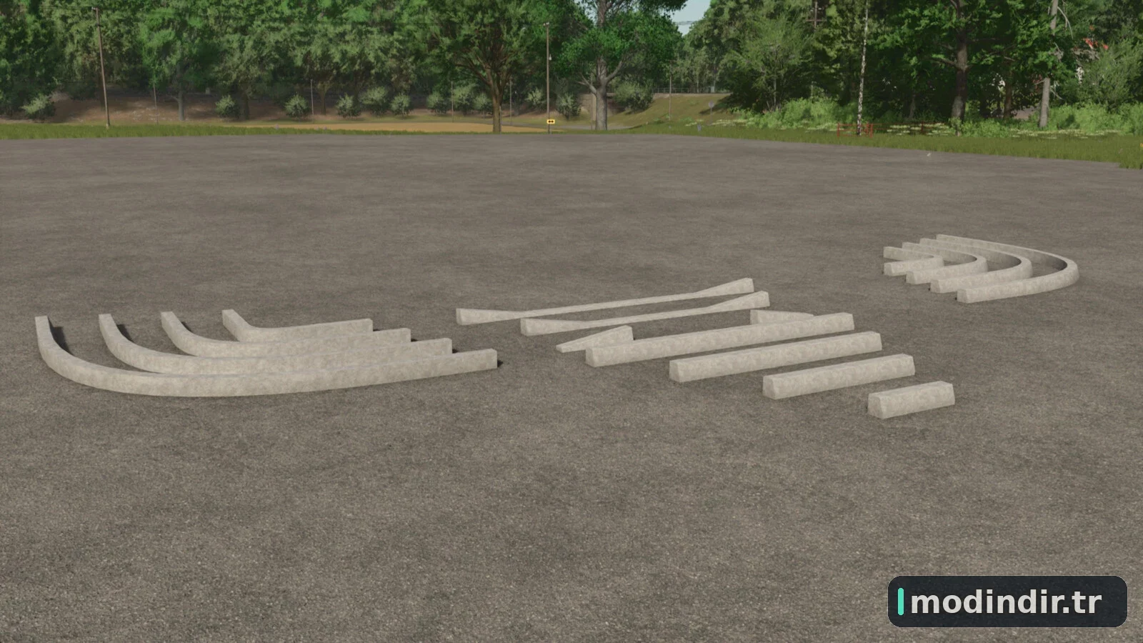 Concrete Curbs Pack V1.1