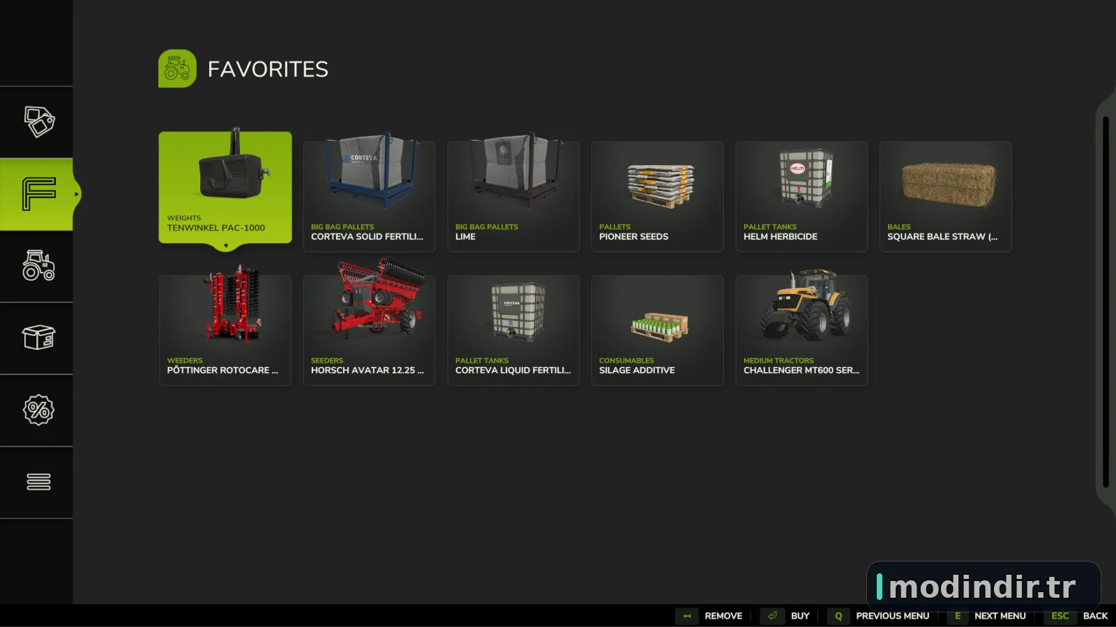 Shop Favorites V1.0