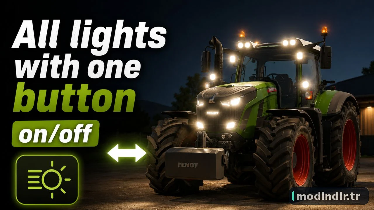 All lights with one button on/off V1.0
