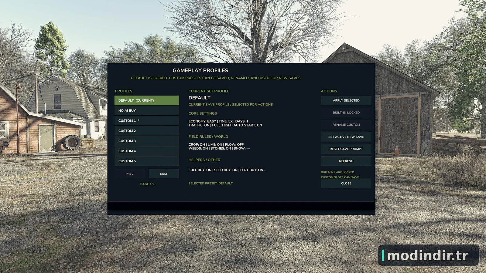 Save Gameplay Settings V Beta