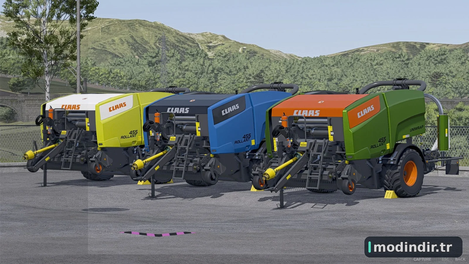 Claas Rollant 455 Uniwrap V1.1