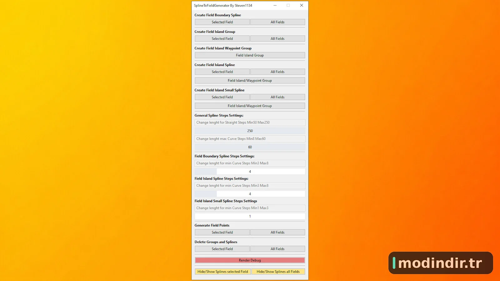 GE10 Script – Spline To Field Generator (Prefab*) V1.0.0.1