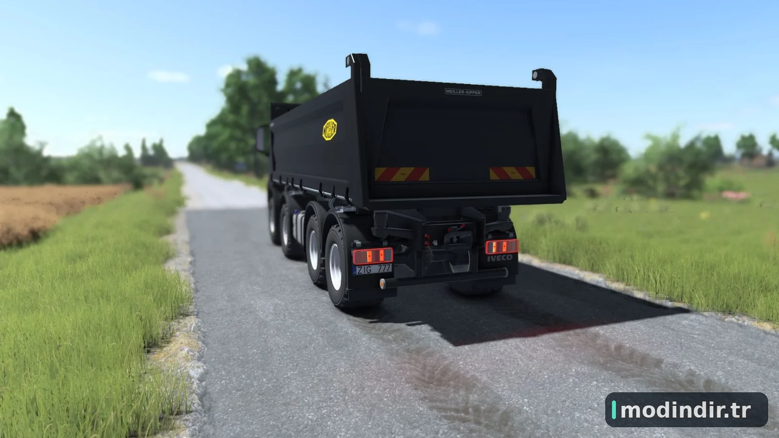 Iveco X-Way 8X8 Meiller Kipper V1.1