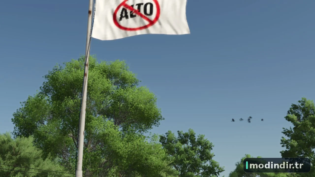 “No Alto” Placeable Flag V1.0