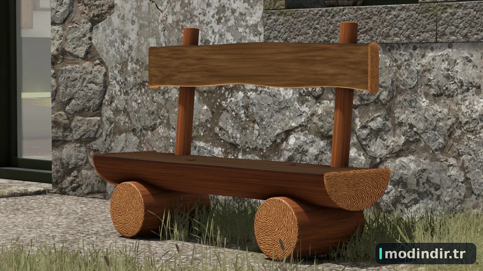 Rustic Bench V1.0