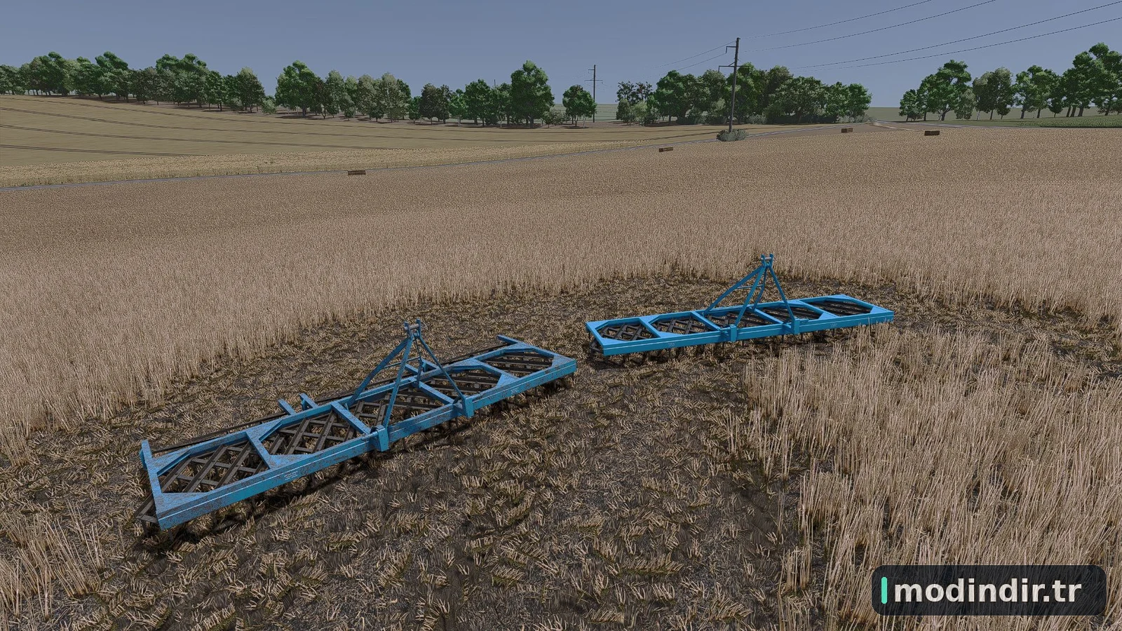 Kulu Agricultural Tools Industrial Rake V1.0