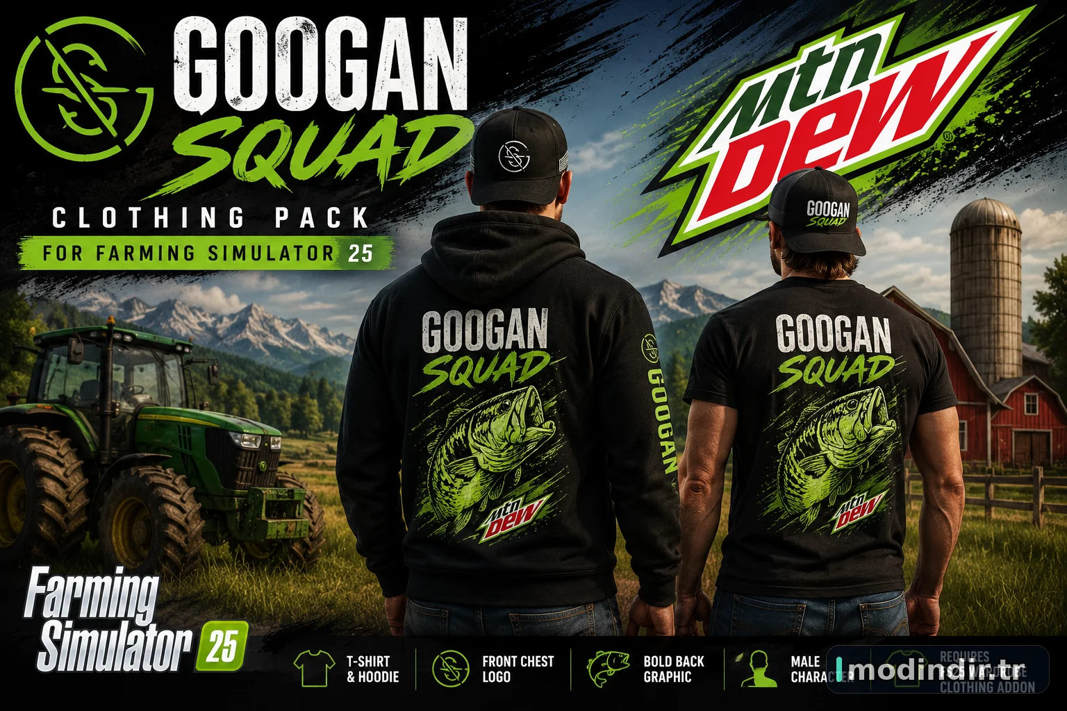 Googan squad clothing pack male V1.0