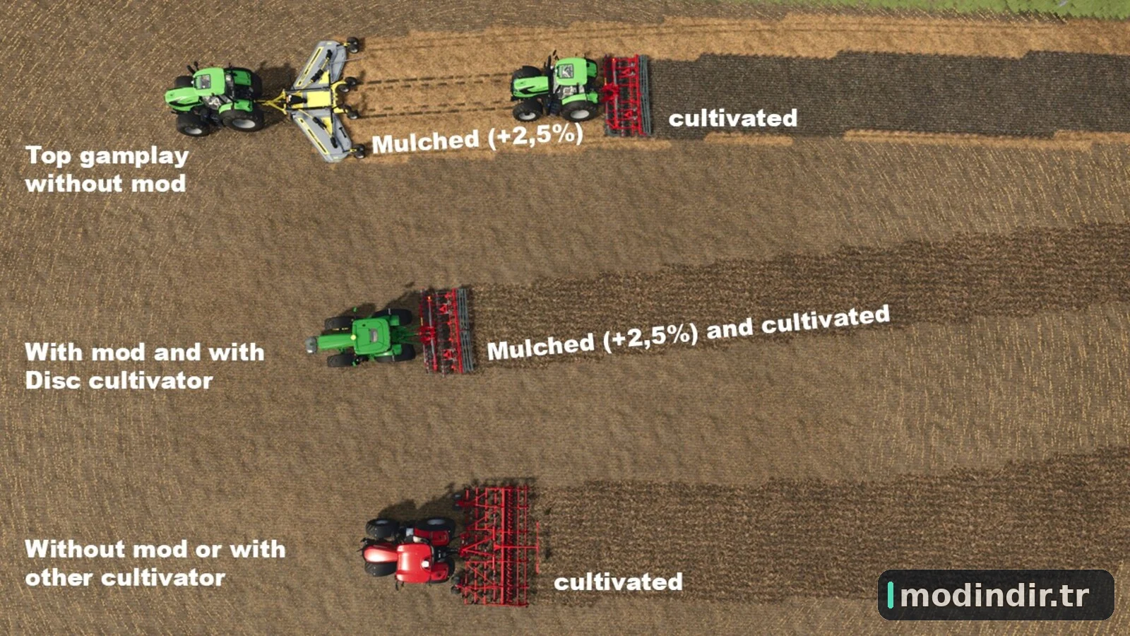 Disc Harrow Mulching V1.0