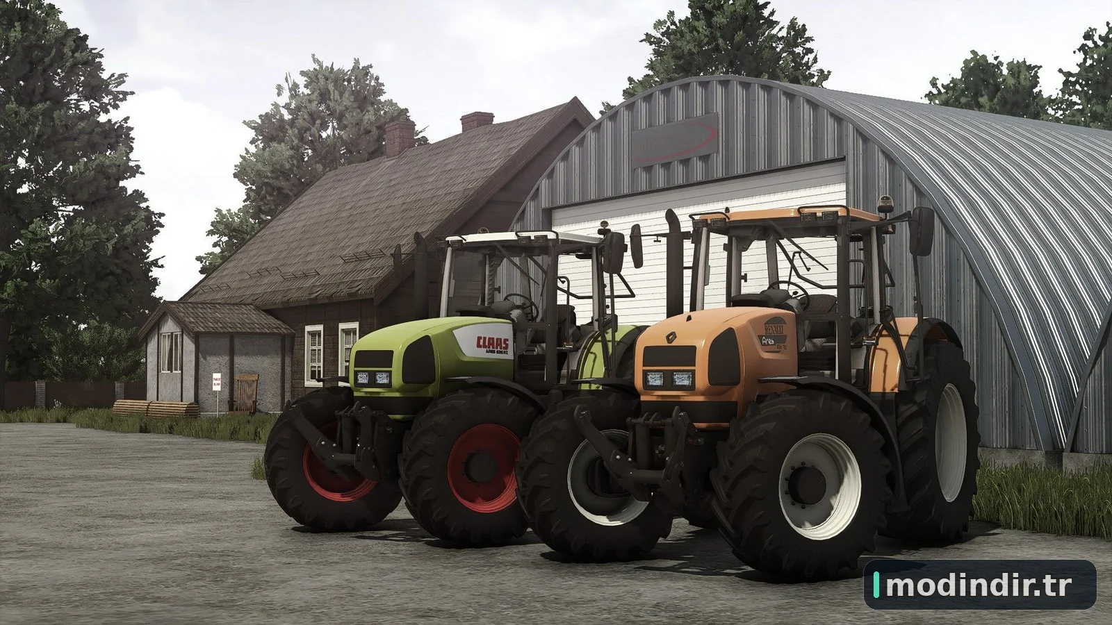 CLAAS / Renault Ares 836 RZ (Rust Edition) V1.0.1