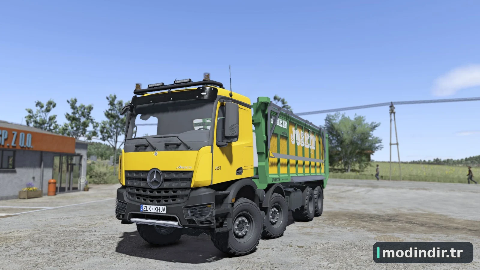 Mercedes Benz Arocs Agrar V1.0.0.1