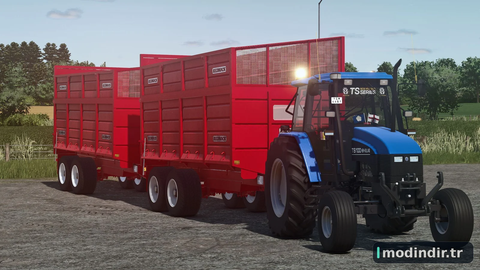 New Holland Decal Pack for windows (Prefab) V1.0