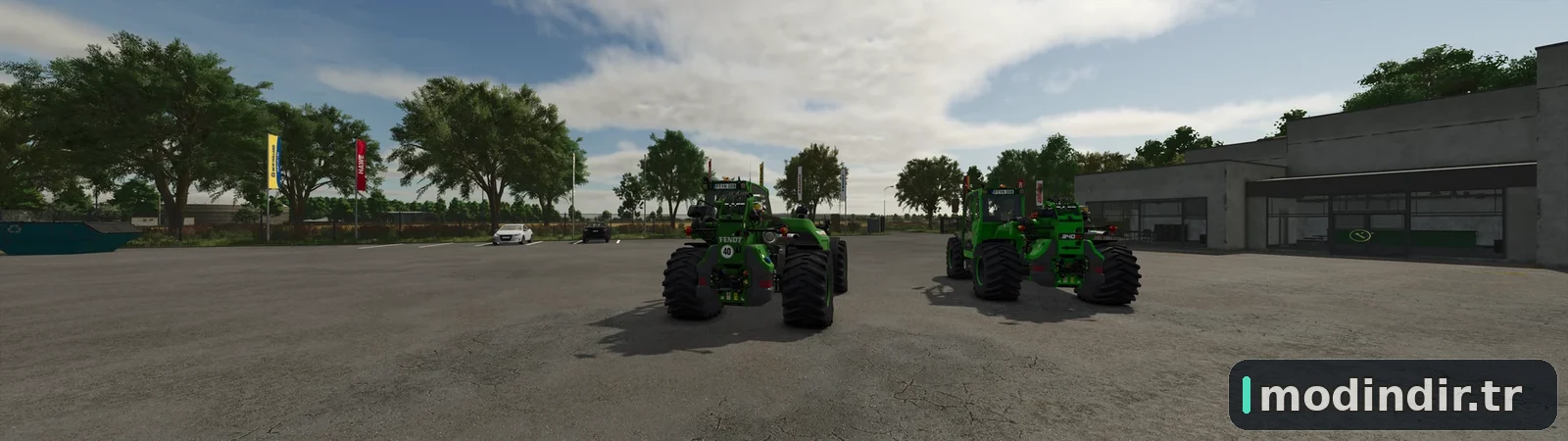 Sennebogen G340 and Fendt Cargo T740 V1.0