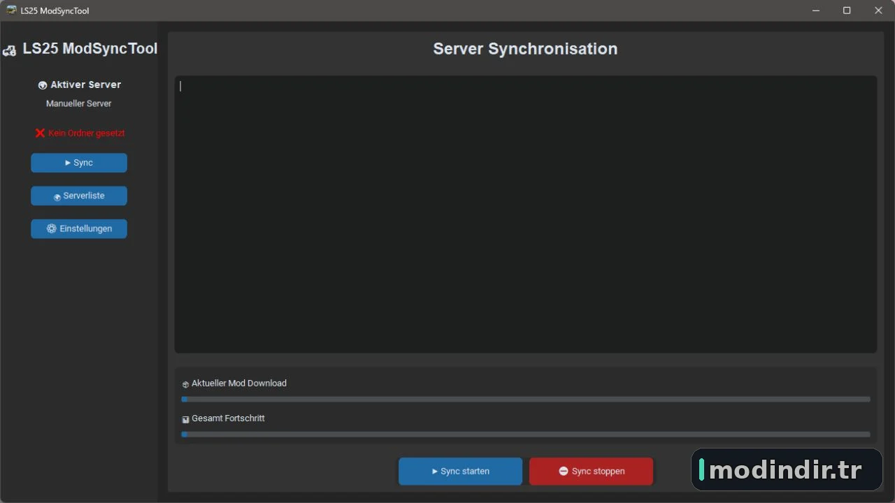 Mod Sync Tool With Server List V1.2
