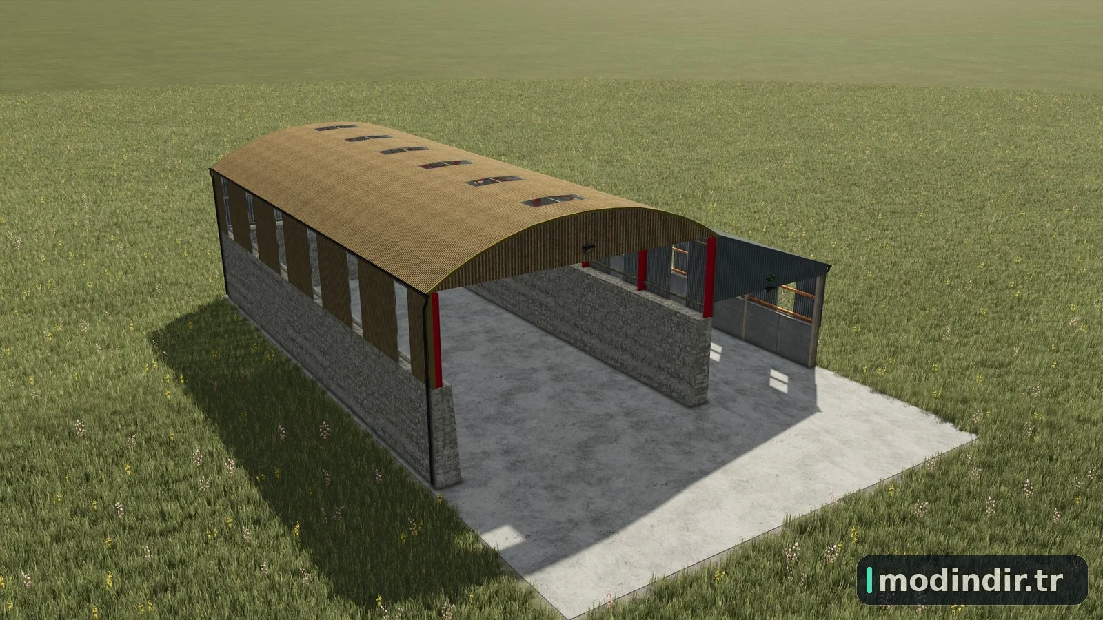 12m X 24.5m Dutch Barn Shed Pack V1.0