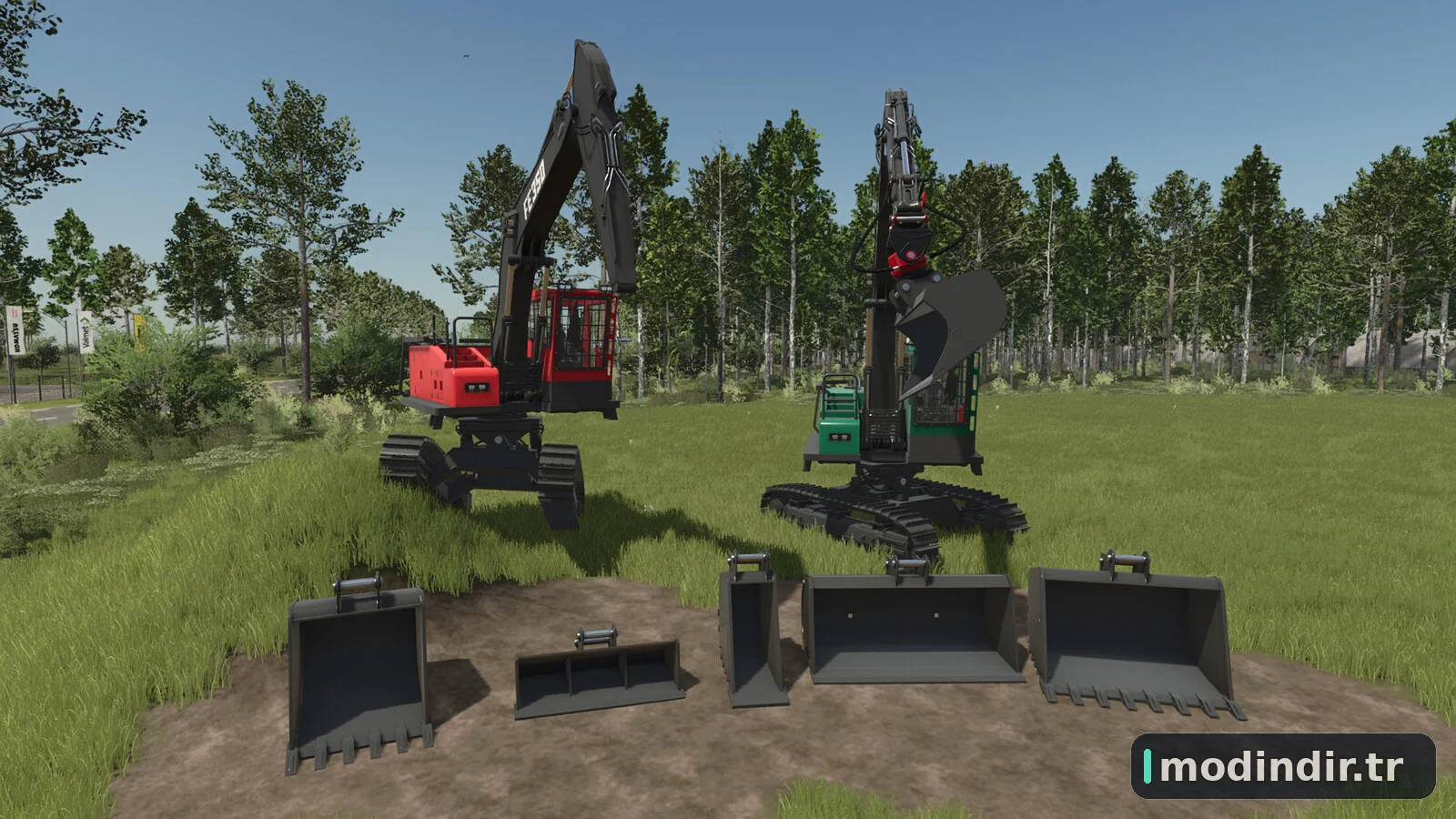 Forestry Excavator Pack V1.0